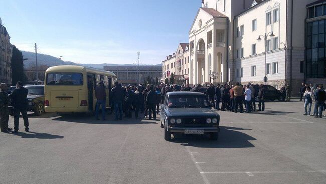 Мобилизация, патруль в Степанакерте, Нагорный Карабах