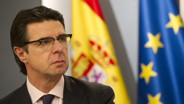 Министр промышленности, энергетики и туризма Испании Хосе Мануэль Сория