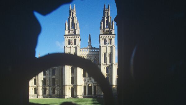 Фрагмент Оксфордского университета. Архивное фото