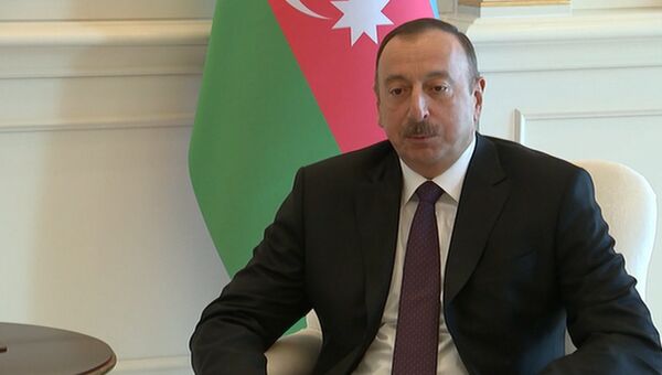 Алиев поблагодарил Россию за восстановление перемирия в Нагорном Карабахе