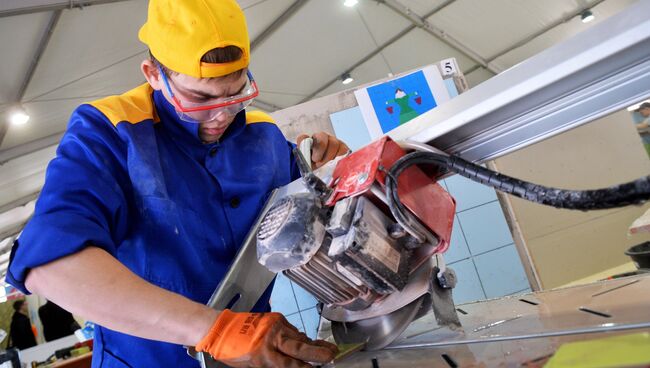 Чемпионат профессионального мастерства по стандартам WorldSkills Russia. Архивное фото