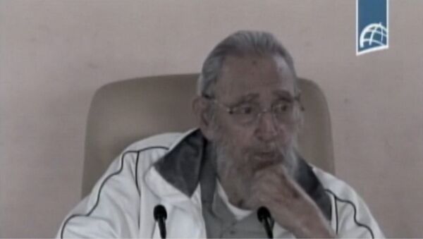 Первое за восемь месяцев публичное интервью Фиделя Кастро