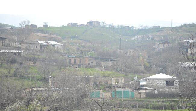 Пограничное село Талиш Мартакертского района Нагорного Карабаха. Архивное фото