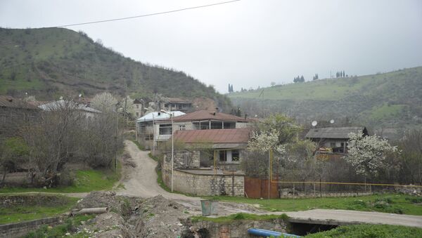 Город Мартакерт на севере Нагорного Карабаха. Архивное фото