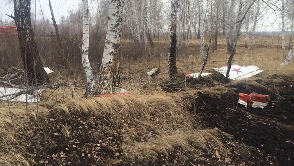 Крушение Як-52 в Челябинской области. Архивное фото