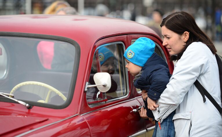 Автопробег 108 минут, посвященный 55-летию первого полета человека в космос