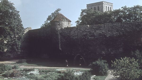 Крепостная стена города Таллина
