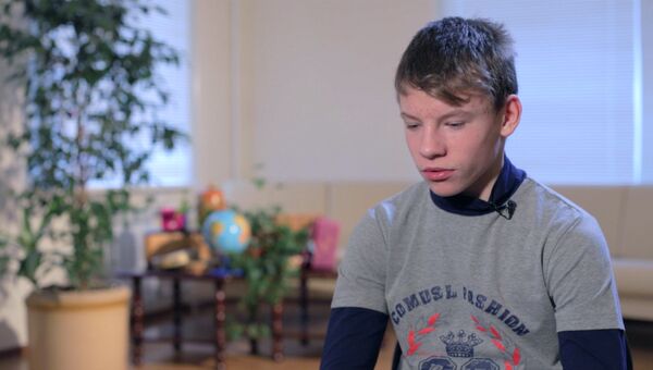 Игорь, 13 лет. Учится быть самостоятельным и мечтает в будущем спасать людей