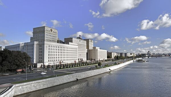 Здание министерства обороны РФ на Фрунзенской. Архивное фото