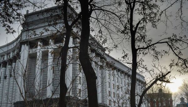 Здание правительства Украины. Архивное фото