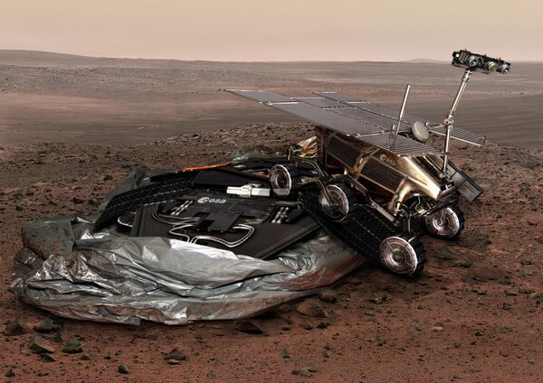 Рисунок марсохода программы ExoMars