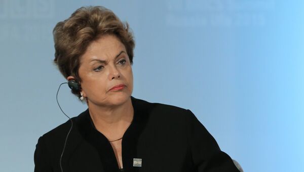 Президент Федеративной Республики Бразилия Дилма Роуссефф. Архивное фото