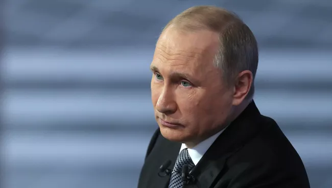 Прямая линия с президентом РФ В. Путиным