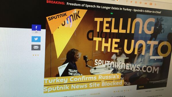 Скриншот сайта www.sputniknews.com
