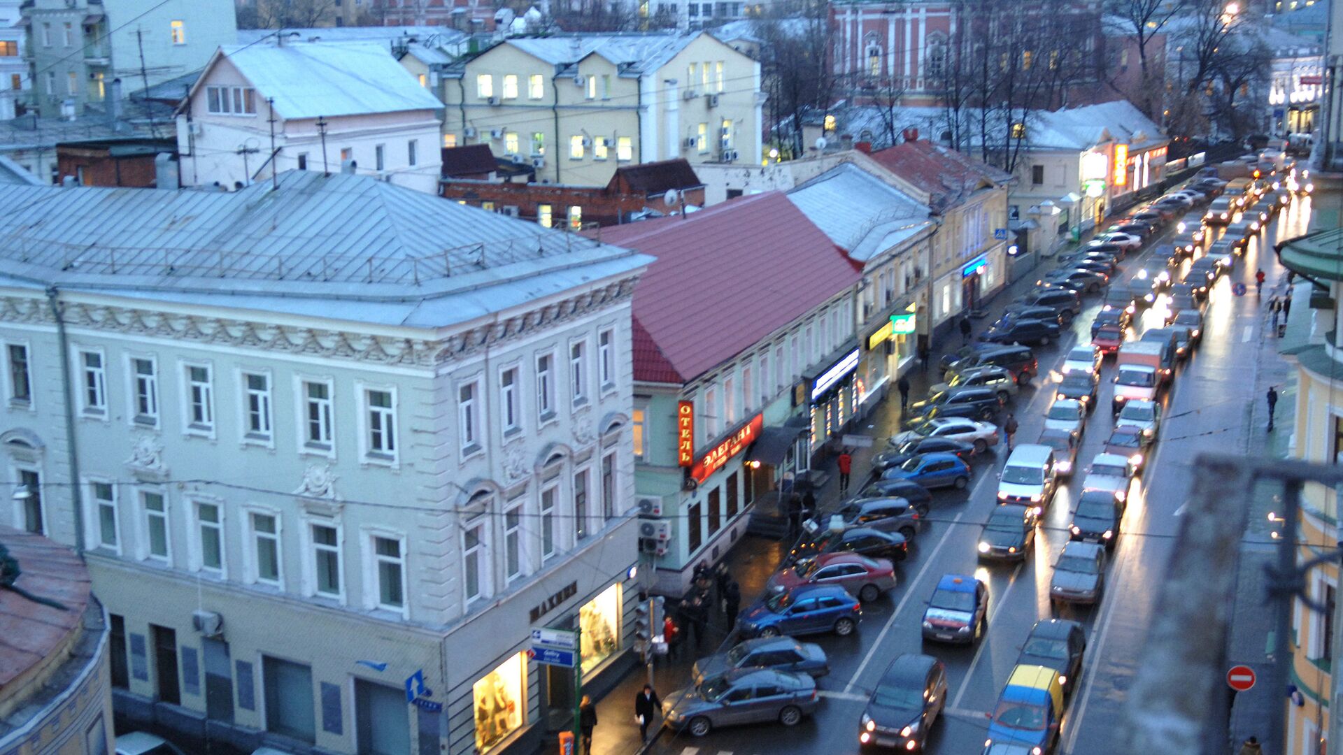 Улица Покровка в Москве - РИА Новости, 1920, 07.12.2024