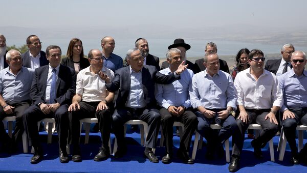 Заседание кабинета министров Израиля на Голанских высотах, 17 апреля 2016