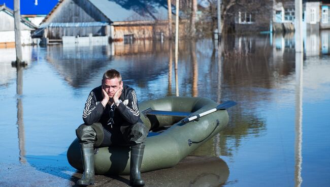 Наводнение в Тюменской области. Архивное фото