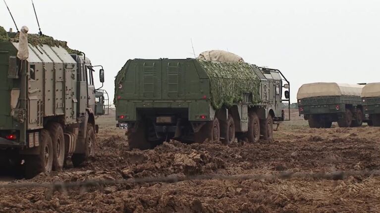 На полигоне в Астраханской области проведен боевой пуск ракеты из комплекса Искандер-М