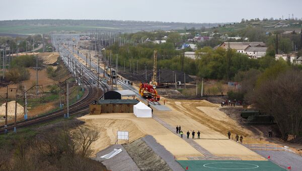 Строительство железнодорожного участка в Воронежской области в обход Украины