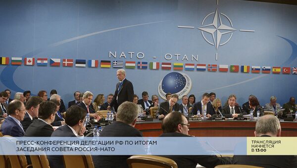 LIVE: Пресс-конференция делегации РФ по итогам заседания Совета Россия-НАТО