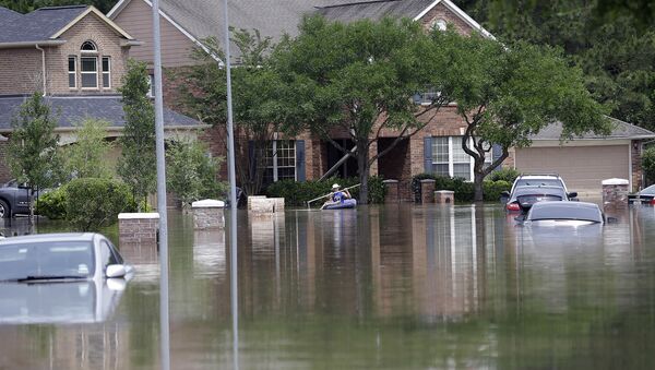 Наводнение в Техасе, город Хьюстон. 19 апреля 2016