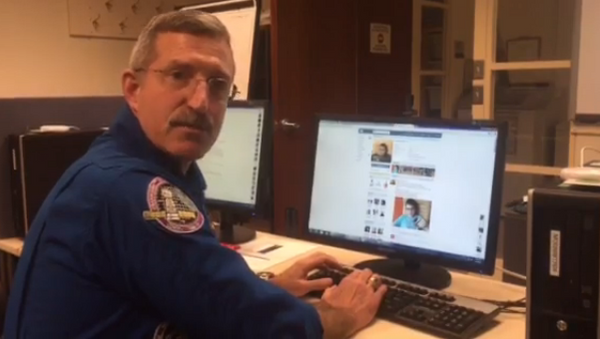 Астронавт NASA передал привет школьнику Степе Савельеву. ВИДЕО