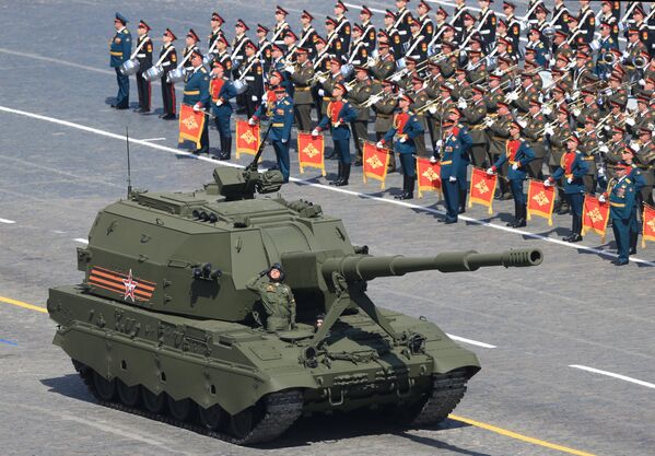 Самоходная артиллерийская установка (САУ) Коалиция-СВ
