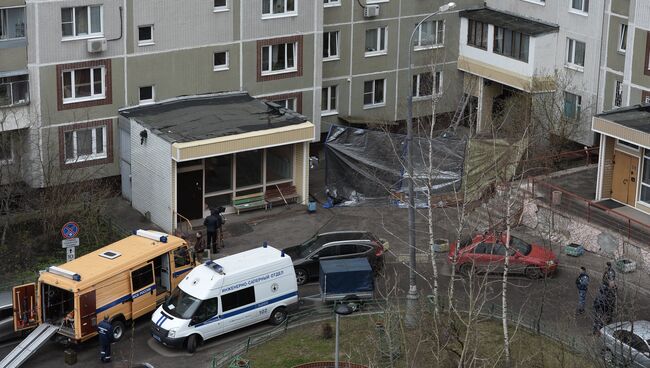 Склад оружия и боеприпасов нашли в подвале девятиэтажки на юге Москвы