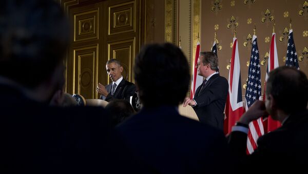 Президент США Барак Обама находится с официальным визитом в Великобритании