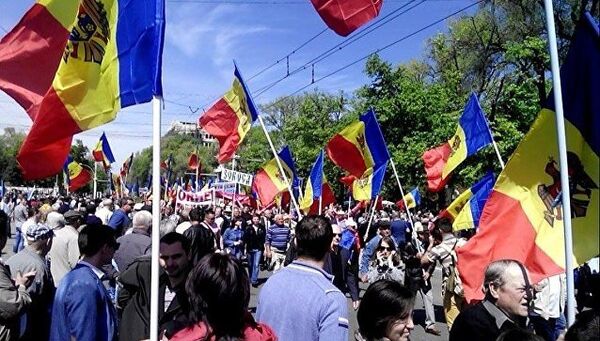 Митинг в Кишиневе