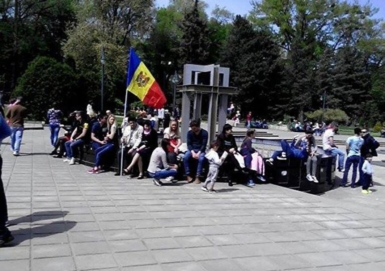 Митинг в Кишиневе Митинг в Кишиневе