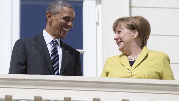 Барак Обама и Ангела Меркель. Архивное фото