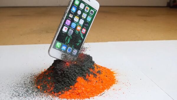 Не бросай iPhone в вулкан