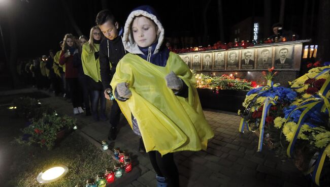 Памятные мероприятия в городе Славутиче посвященные годовщине катастрофы на Чернобыльской АЭС