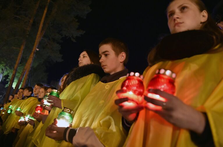 Памятные мероприятия в городе Славутиче посвященные годовщине катастрофы на Чернобыльской АЭС