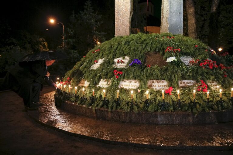 Памятные мероприятия в Киеве посвященные годовщине катастрофы на Чернобыльской АЭС