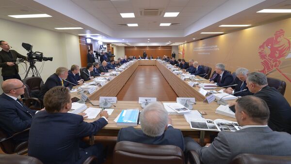 Заседание Совета при президенте РФ по развитию физической культуры и спорта. Архивное фото