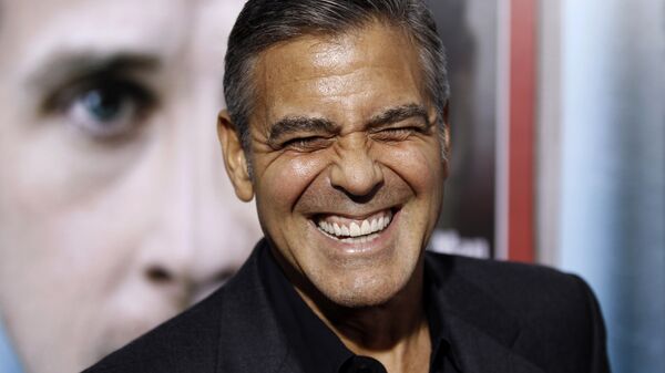 Американский актер Джордж Клуни