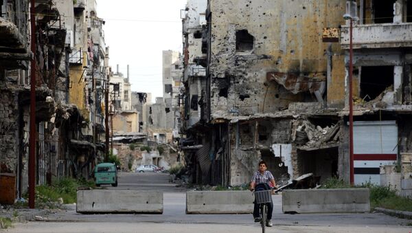 Ситуация в Хомсе. Архивное фото