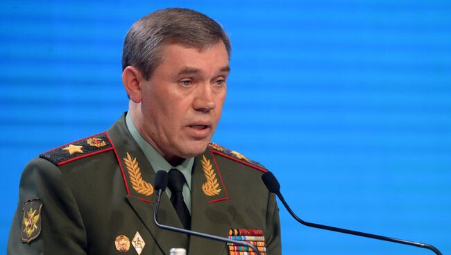 Начальник Генерального штаба Вооруженных сил РФ  Валерий Герасимов. Архивное фото