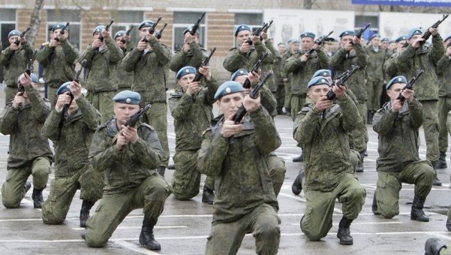 В Туле отметили годовщину создания 106-й воздушно-десантной дивизии. Архивное фото