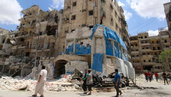 Больница Аль-Кудс (Al Quds) в Алеппо, Сирия