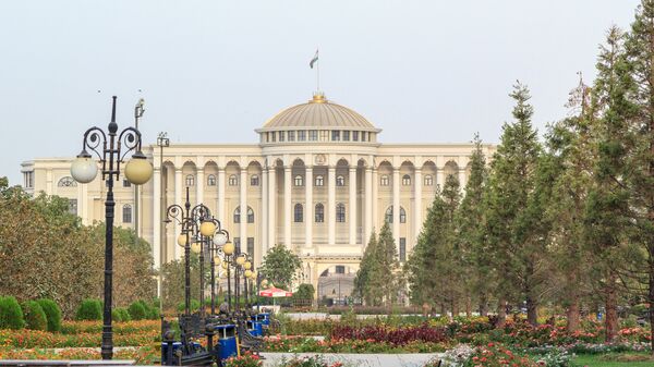 Дворец нации в Душанбе, Таджикистан. Архивное фото