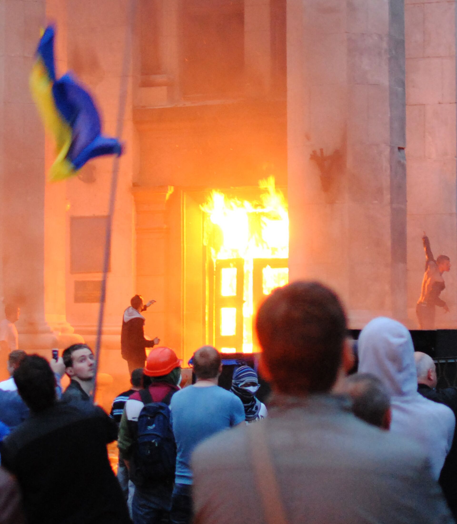 Столкновения в Одессе 2 мая 2014 года Столкновения в Одессе 2 мая 2014 года - РИА Новости, 1920, 29.04.2022