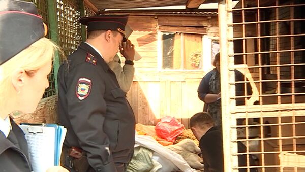 Кадры из приюта “Эко Вешняки” в Москве, где найдены более 40 мертвых животных
