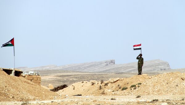 Блокпост на сирийско-ливанской границе. Архивное фото