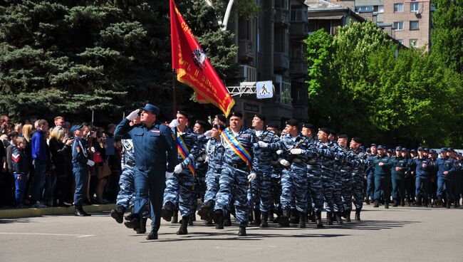 Показательные выступления МВД ЛНР