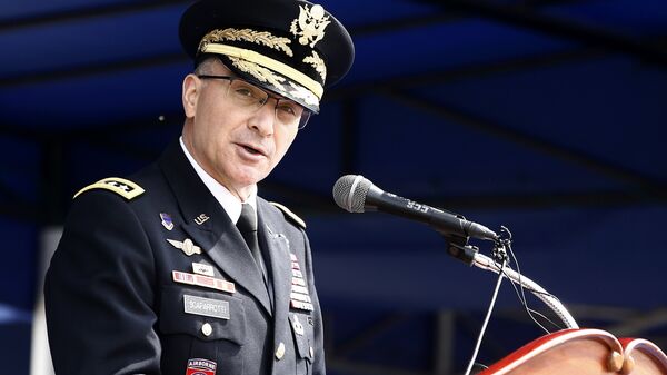 Командующий военным контингентом НАТО в Европе генерал Кёртис Скапаротти. Архивное фото