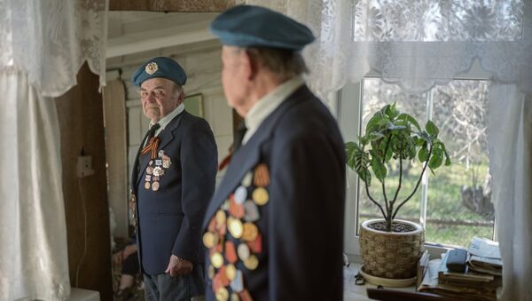 Ветераны Великой Отечественной войны. Архивное фото