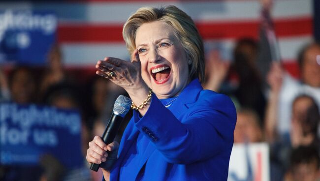 Кандидат в президенты США от Демократической партии Хиллари Клинтон. Архивное фото